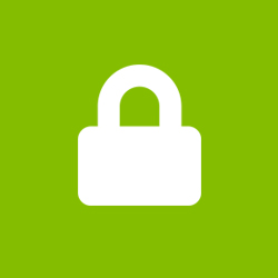 computer monitor with shield background